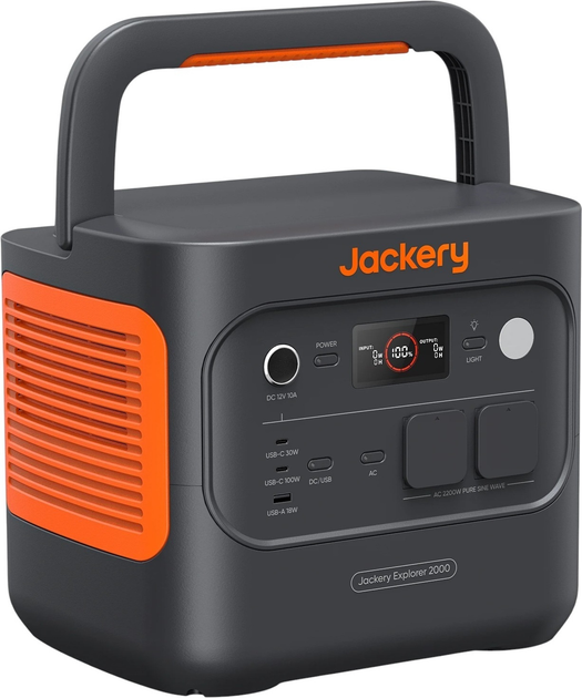Stacja ładująca Jackery Explorer 2000 v2 / 2200 W / 2042 Wh / LiFePO4 (21-0001-000267) - obraz 5