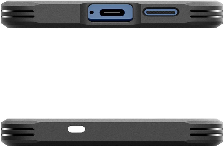 Панель Spigen Tough Armor MagSafe для Samsung Galaxy S25+ Black (8809971238182) - зображення 4