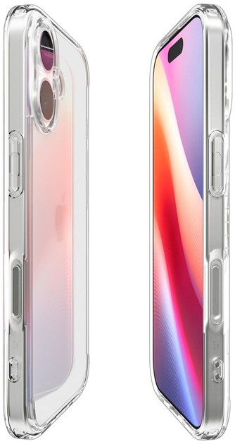 Etui Spigen Ultra Hybrid do Apple iPhone 17 Crystal Clear (8800283315080) - obraz 6
