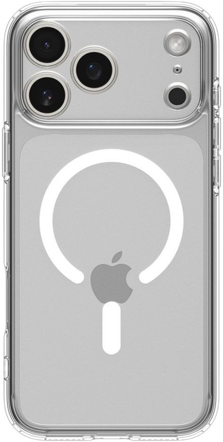 Etui plecki Spigen Ultra Hybrid MagSafe Case do Apple iPhone 17 Pro Clear White (8800283314786) - obraz 2