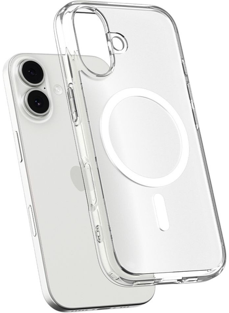 Etui plecki Spigen Ultra Hybrid MagSafe Case do Apple iPhone 17 Frost White (8800283315165) - obraz 5