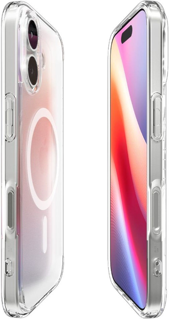 Etui plecki Spigen Ultra Hybrid MagSafe Case do Apple iPhone 17 Frost White (8800283315165) - obraz 6