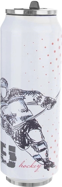 Kubek termiczny puszka Orion Hokej 700 ml (8592381175603) - obraz 1