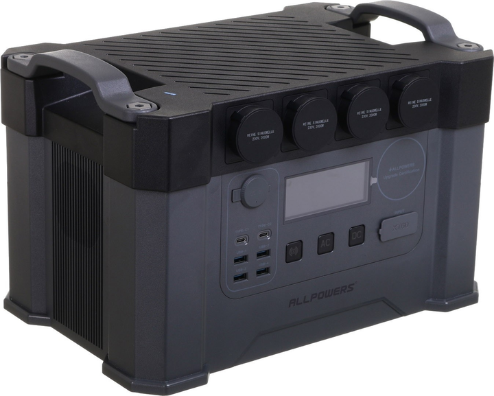 Зарядна станція Allpowers S2000 / 2000 Вт / 1500 Вт⋅год / Li-ion (AP-SS-009) - зображення 3