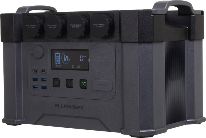 Зарядна станція Allpowers S2000 / 2000 Вт / 1500 Вт⋅год / Li-ion (AP-SS-009) - зображення 7