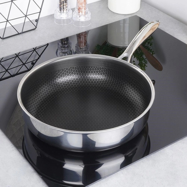 Patelnia Orion Cookcell stalowa głęboka 28 cm (8592381154912) - obraz 2