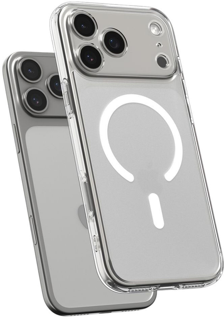 Etui plecki Spigen Ultra Hybrid MagSafe Case do Apple iPhone 17 Pro Max Frost White (8800283314182) - obraz 5