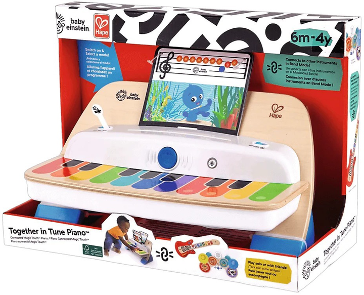 Dotykowe pianinko Hape Baby Einstein Magiczne dotykowe pianinko seria Connected (800902) (6943478033900) - obraz 2