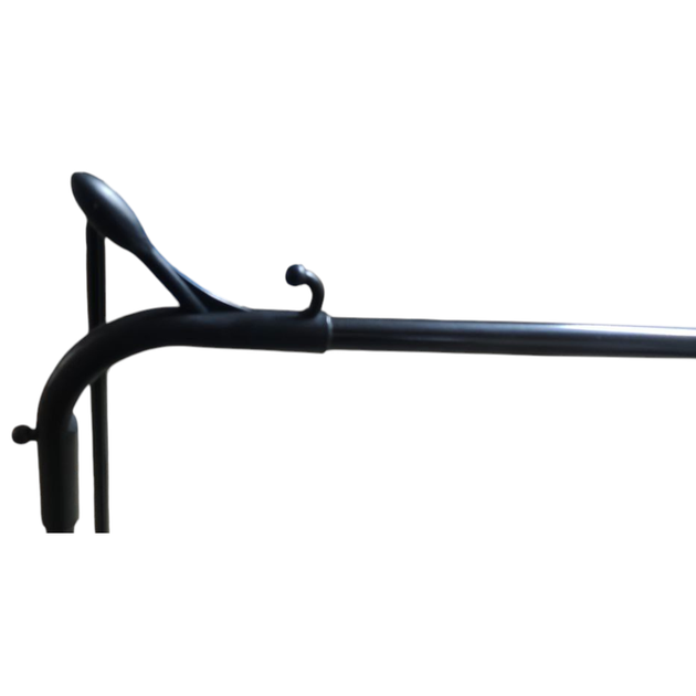 Підлогова вішалка для одягу на колесах подвійна HANSON Double Simple Rack 144х97х40 см - Фото 5 Підлогова вішалка для одягу на колесах подвійна HANSON Double Simple Rack 144х97х40 см - зображення 5