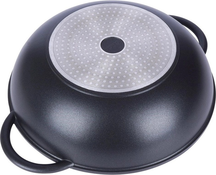 Patelnia Wok Orion Grande granitowa ze szklaną pokrywką 32 cm (8592381153151) - obraz 6
