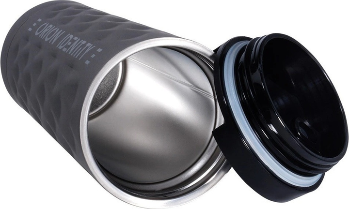 Kubek termiczny Orion stalowy Czarny 500 ml (8592381172800) - obraz 2