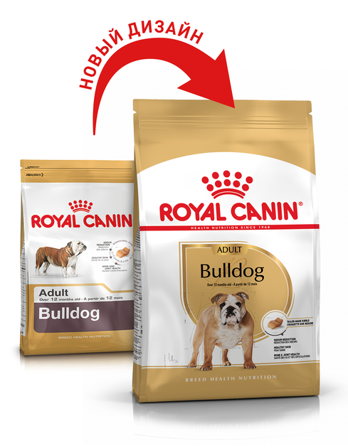 Сухий корм Royal Canin Bulldog для собак породи бульдог 3 КГ. - Фото 4 Сухий корм Royal Canin Bulldog для собак породи бульдог 3 КГ. - изображение 4