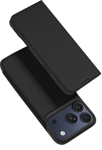 Чохол-книжка Dux Ducis Skin Pro для Apple iPhone 17 Pro Max Black (6971824153248) - зображення 1