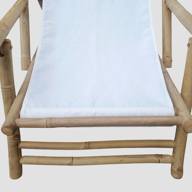 Leżak HOMLA 741838 MARE 59 x 107 x 85 cm Biały (5906496741838) - obraz 5