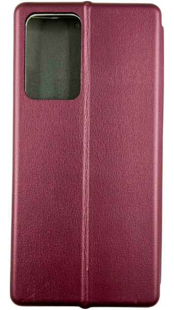 Чохол книжка Fashion Case для Samsung Galaxy Note 20 Ultra Бордовий - Фото 2 Чохол книжка Fashion Case для Samsung Galaxy Note 20 Ultra Бордовий - зображення 2
