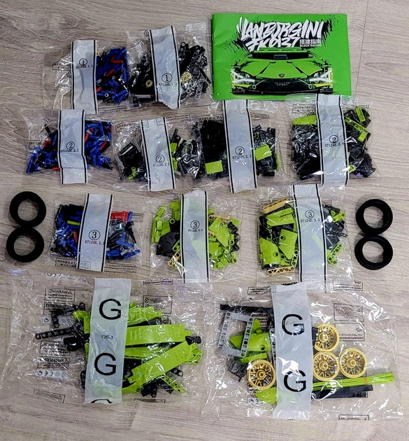 りんご111 Конструктор LEGO Technic Lamborghini Huracan Tecnica (42196