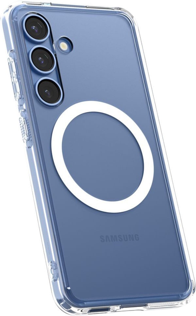 Etui plecki Spigen Ultra Hybrid MagSafe Case do Samsung Galaxy S25+ Clear White (8809971238120) - obraz 3
