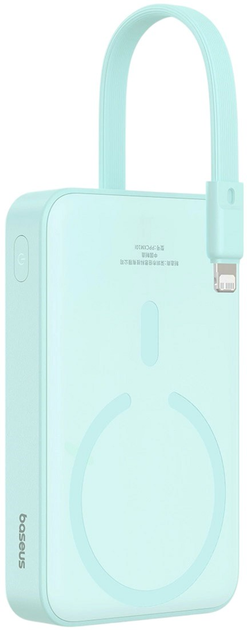 Powerbank Baseus Magnetic Mini MagSafe Lightning 10000 mAh 20 W Blue (GPB365K) - obraz 2
