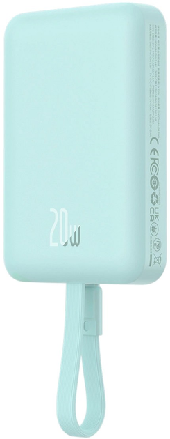Powerbank Baseus Magnetic Mini MagSafe Lightning 10000 mAh 20 W Blue (GPB365K) - obraz 5