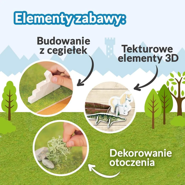 Zestaw klocków Trefl Brick Trick Zamek M (62020) (5900511620207) - obraz 2