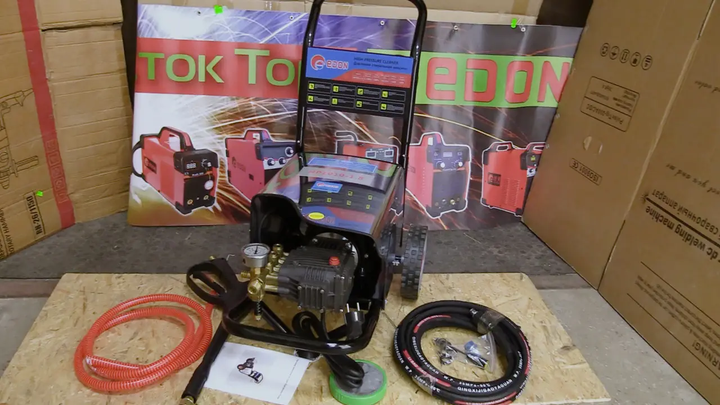 Мощная мойка высокого давления EDON Edon HP1010-1.8 : 1800 Вт, 150 бар, 600 л/ч SDRT_5HP1010-1.8A - изображение 4