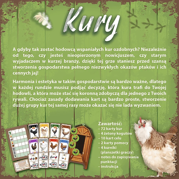 Gra planszowa Trefl Kury (5900511029499) - obraz 4