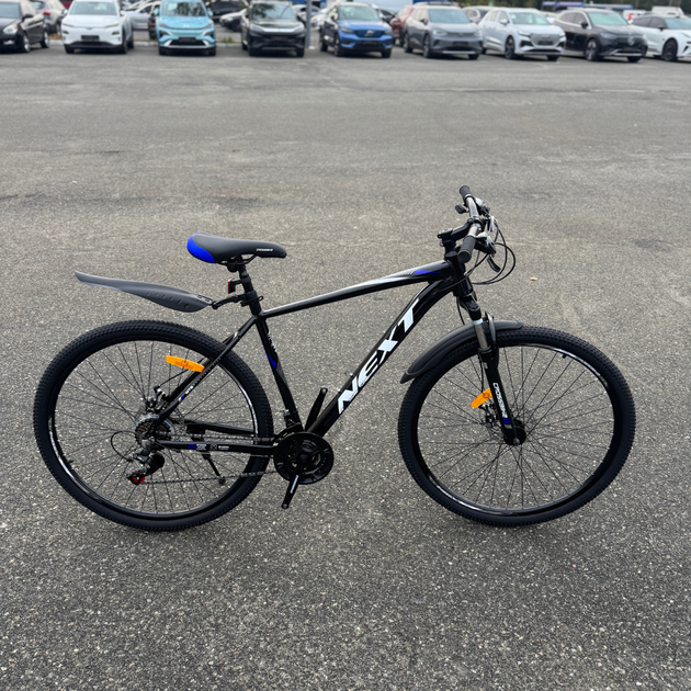 Велосипед CrossBike 26" Next 2026 Рама 12" black-blue - зображення 2