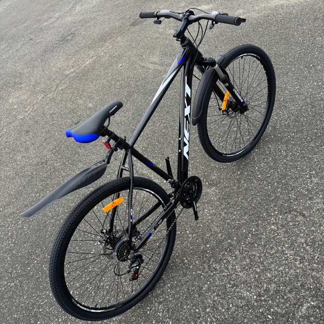 Велосипед CrossBike 26" Next 2026 Рама 12" black-blue - зображення 5