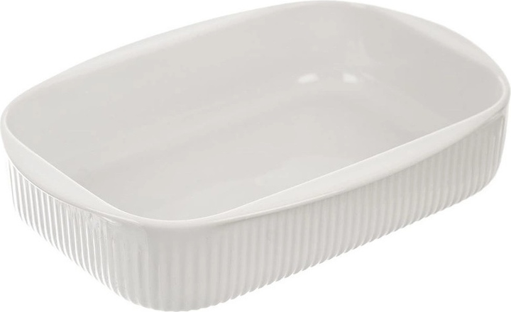 Naczynie Orion żaroodporne porcelanowe białe 24 x 17 x 5 cm 1 l (8592381179052) - obraz 1