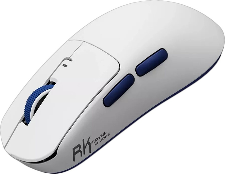 Миша RK ROYAL KLUDGE M30 Wireless/Bluetooth/USB White/Blue (RK-M30-WHBLU) - зображення 3