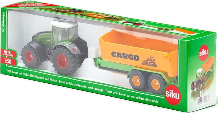 Traktor z podnośnikiem Siku Farmer S1989 (4006874019892) - obraz 1