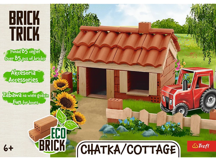 Klocki ceramiczne Trefl Brick Trick Chatka (62022) (5900511620221) - obraz 5