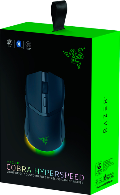 Миша Razer Cobra Hyperspeed Wireless/Bluetooth/USB Black (RZ01-05570100-R3G1) - зображення 6