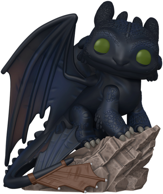 Figurka Funko Pop! Jak wytresować smoka: Deluxe Szczerbatek 86140 (889698861403) - obraz 2