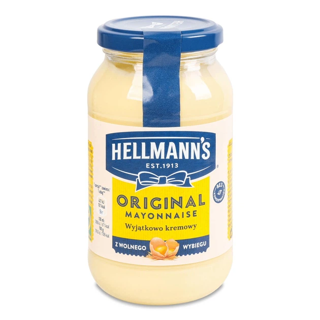 Майонез Hellmann's Original 73% 500 мл - Фото 1 Майонез Hellmann's Original 73% 500 мл - изображение 1