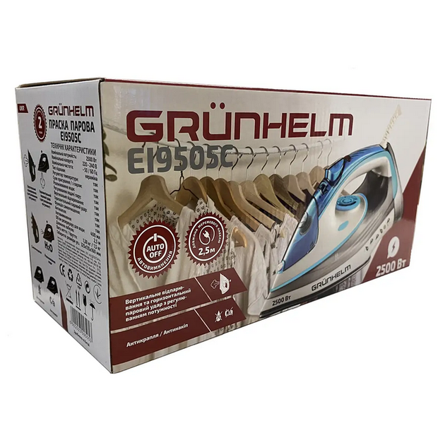Утюг EI9505С Grunhelm - изображение 3