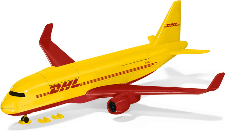 Іграшковий набір Siku World Транспортний літак DHL з аксесуарами (4006874017027) - зображення 4