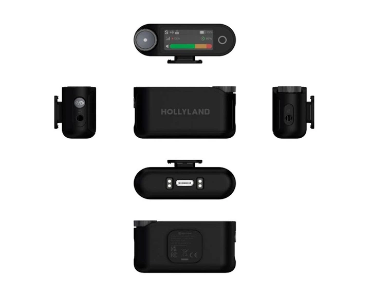 Мікрофонна система Hollyland LARK MAX 2 Ultimate Combo (Monitor