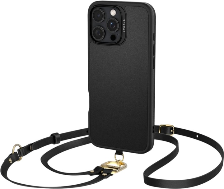 Панель Spigen Cyrill Kajuk Classic Charm MagFit для Apple iPhone 16 Pro Max Black (ACS08400) - зображення 3