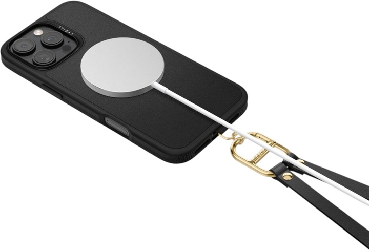 Панель Spigen Cyrill Kajuk Classic Charm MagFit для Apple iPhone 16 Pro Max Black (ACS08400) - зображення 4
