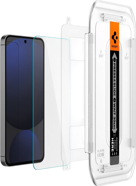 Захисне скло Spigen Glas.tR EZ Fit для Samsung Galaxy S24 FE/A56 2 шт. (AGL08729) - зображення 2