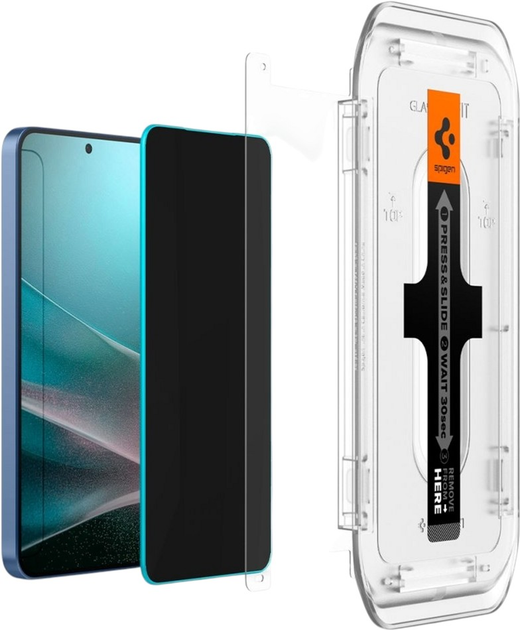 Захисне скло Spigen Glas.tR EZ Fit HD Privacy для Samsung Galaxy S25 Plus/S24 Plus 2 шт. (AGL09307) - зображення 4