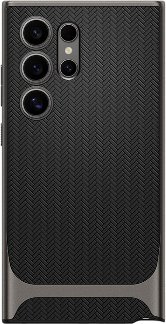 Панель Spigen Neo Hybrid для Samsung Galaxy S24 Ultra Gunmetal (ACS07305) - зображення 1