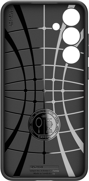 Панель Spigen Liquid Air для Samsung Galaxy S24 FE Matte Black (ACS08618) - зображення 6