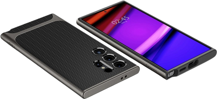 Панель Spigen Neo Hybrid для Samsung Galaxy S24 Ultra Gunmetal (ACS07305) - зображення 6