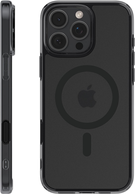 Панель Spigen Ultra Hybrid T MagFit для Apple iPhone 16 Pro Max Frost Black (ACS08507) - зображення 6