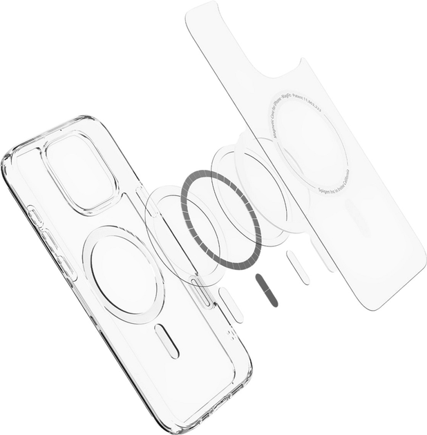 Панель Spigen Ultra Hybrid T MagFit для Apple iPhone 16 Pro White (ACS08512) - зображення 6
