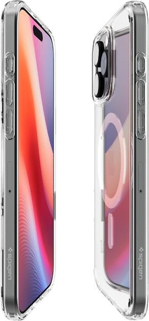 Панель Spigen Ultra Hybrid T MagFit для Apple iPhone 16 Pro White (ACS08512) - зображення 7