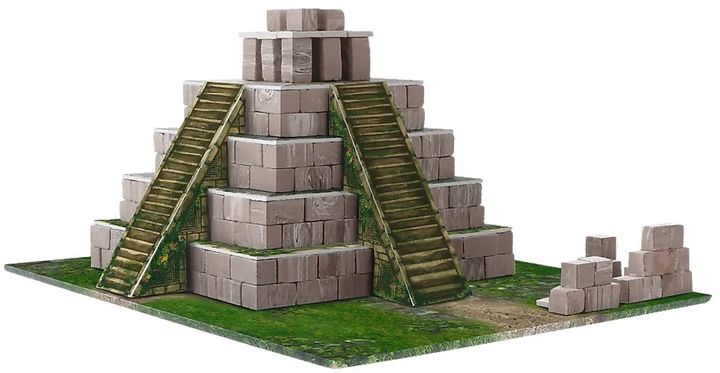 Klocki Trefl Brick Trick Travel Piramida Schodkowa (62048) (5900511620481) - obraz 2
