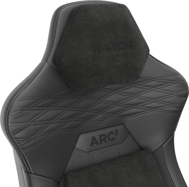 Кресло для геймеров Hator Arc 3 XL PU Black (HTC3400XL) - Фото 4 Кресло для геймеров Hator Arc 3 XL PU Black (HTC3400XL) - изображение 4
